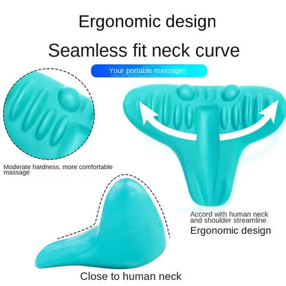 Cervical Massage Pillow Household Portable Gravity Finger Pressure Neck Protection Traction Pillow Assists Sleep Repair Pillow